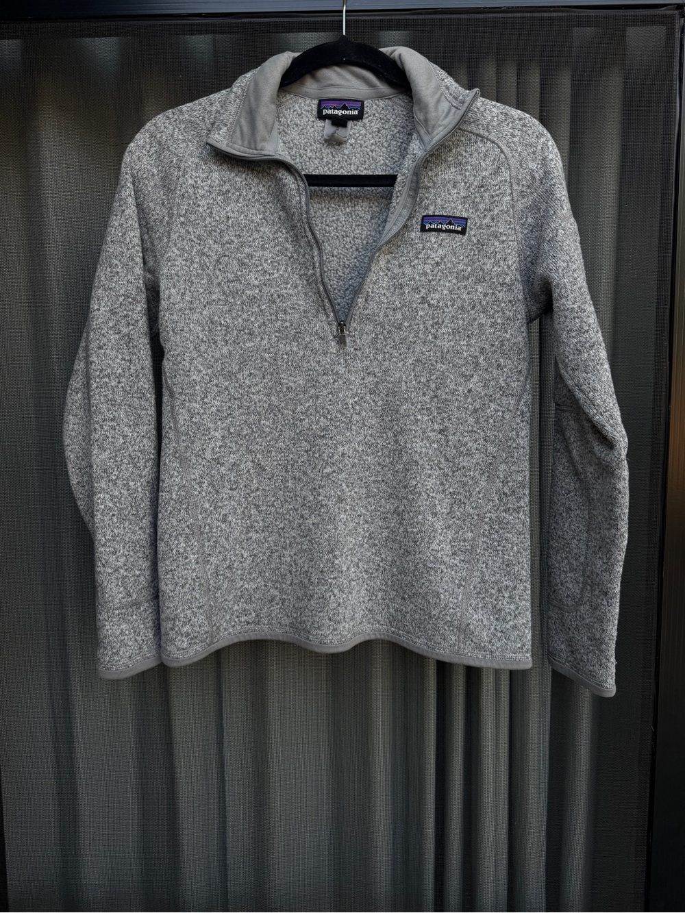 Patagonia Better Sweater 1/4 Zip Pullover Birch White Women’s
